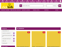 Tablet Screenshot of clickbulb.com